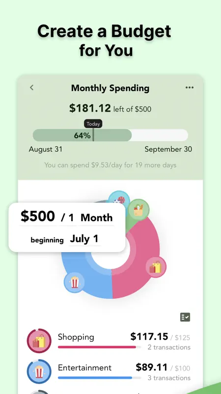 Cashew—Expense Budget Tracker screenshot 2 of 6