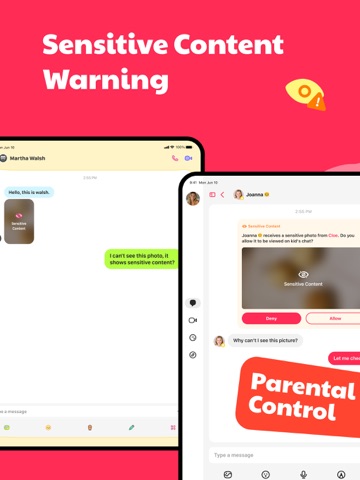 JusTalk Kids - Safe Messenger iPad screenshot 7