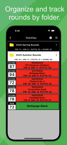 StatsMap Golf Screenshot 7 of 7