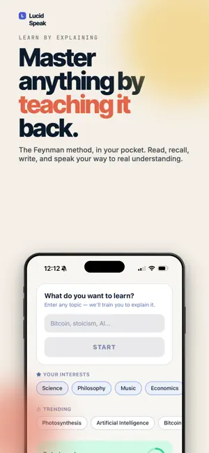 Lucid Speak: Speak Clearly screenshot 1