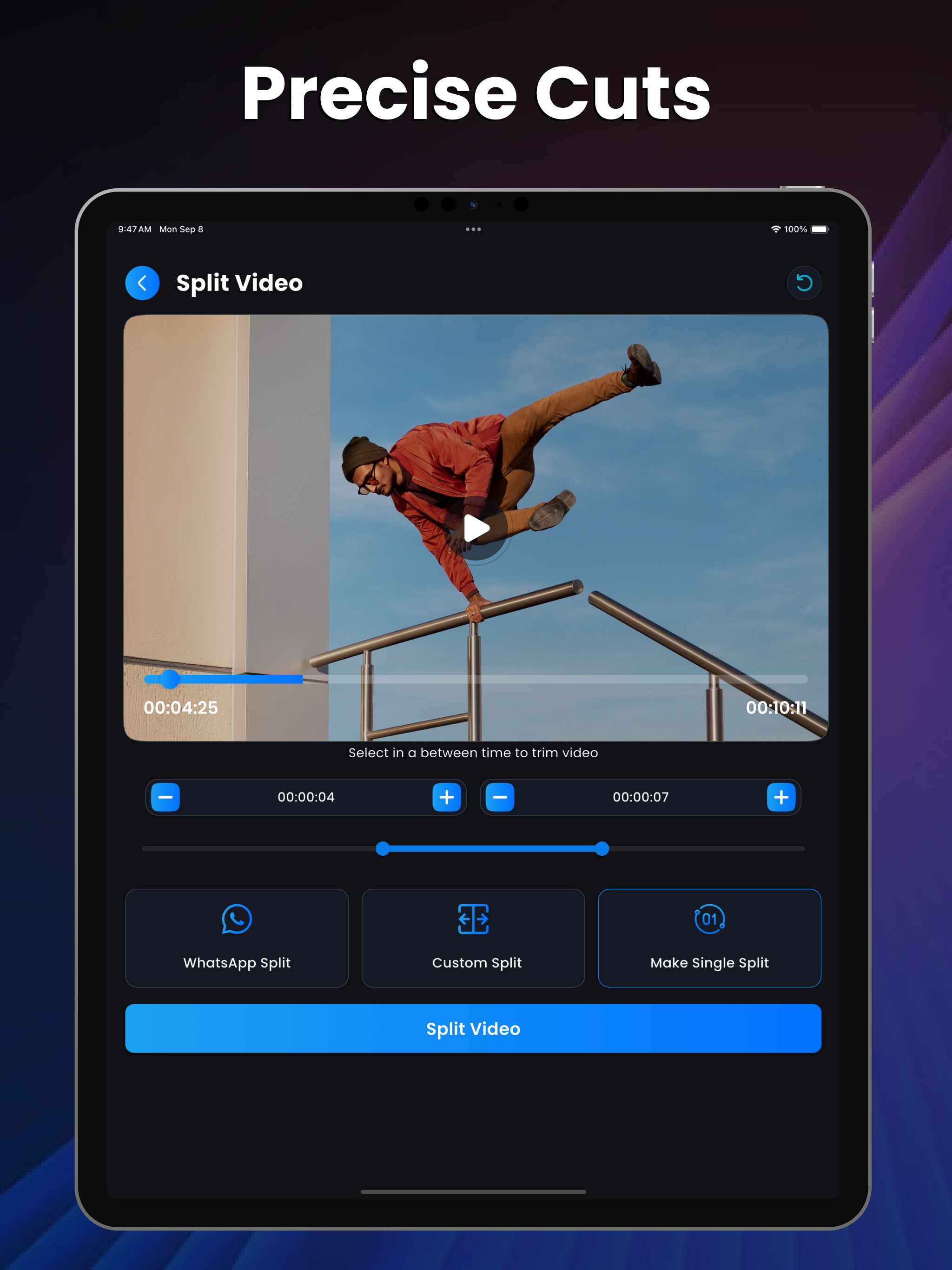 Video Splitter Editing screenshot 8