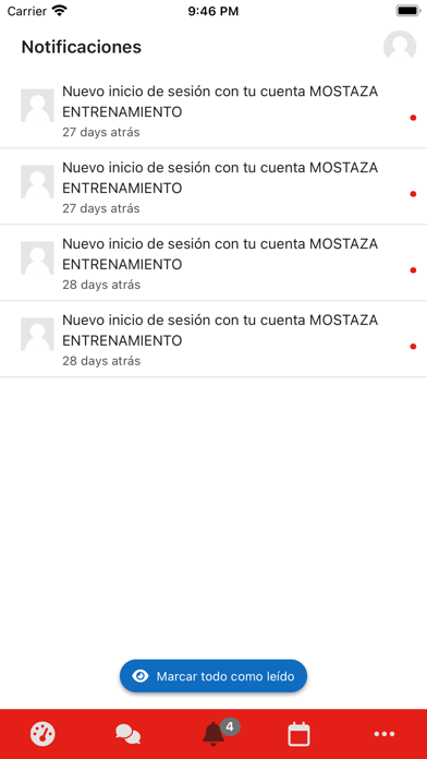 Comunicación Screenshot