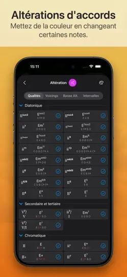 Capture d'écran de Suggester 2 : Accords & Gammes sur iPhone 3