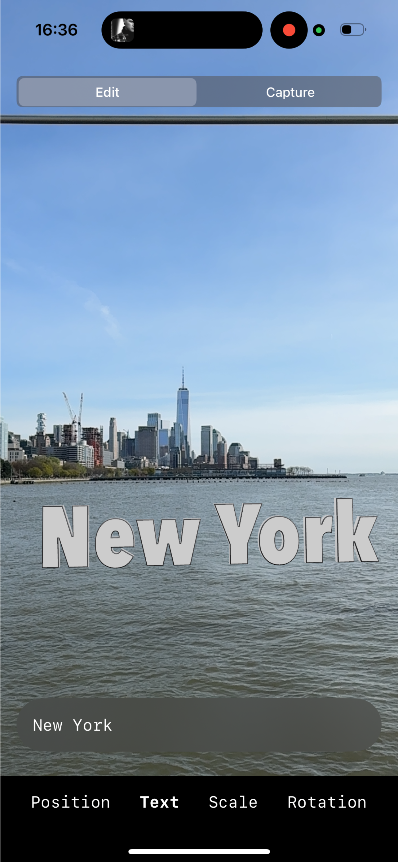 ARText: Photos with 3D Titles