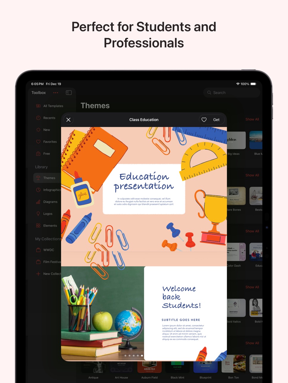 iPad screenshot