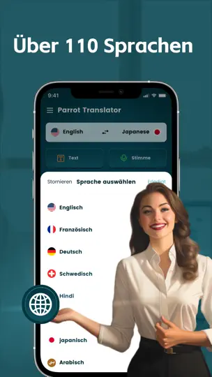 Screenshot von Parrot Translator auf dem iPhone 2