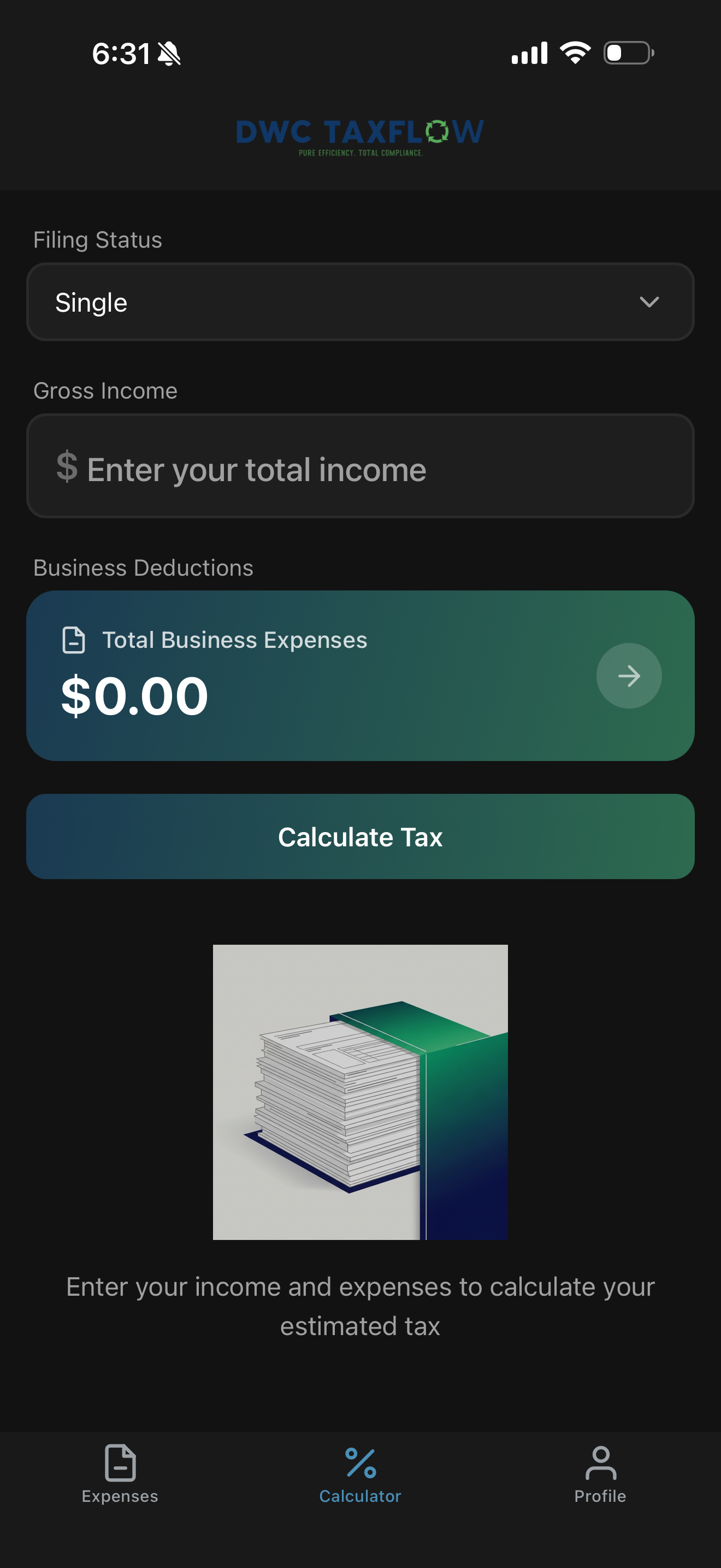 The TaxFlow Calculator screenshot 4