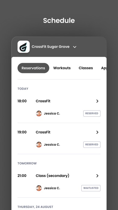The Grove Athletics Screenshot