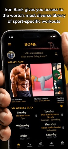 Iron Bank App screenshot