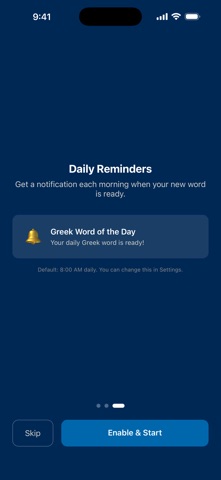 Mounce's Greek Word of the Day iPhone screenshot