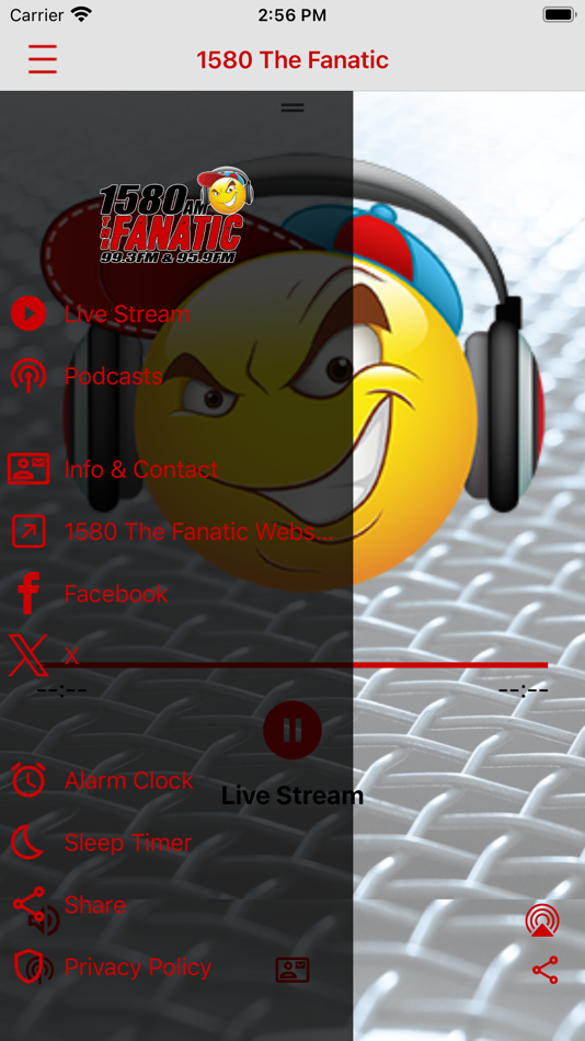 #2. 1580 The Fanatic (iOS) 由: CRC Broadcasting Co., Inc.