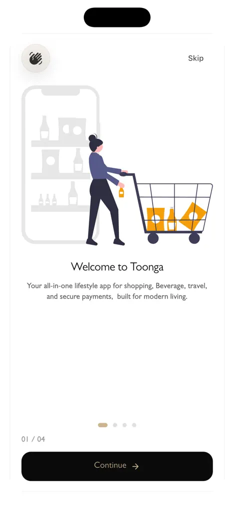 Toonga App - Shopping App | MWM