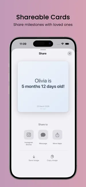 Tiny Days - Baby Age Widget screenshot 3