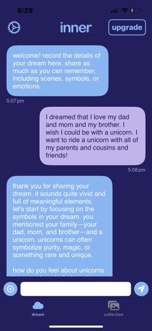 inner dream app Screenshot 1 of 6