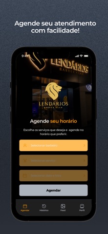 Lendários Barber Club iPhone screenshot