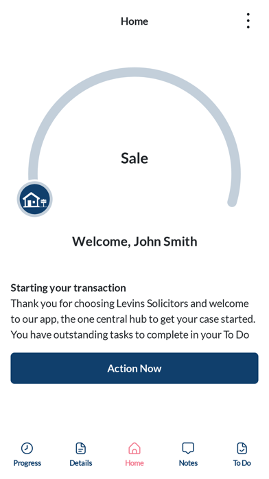 Levins Solicitors Screenshot