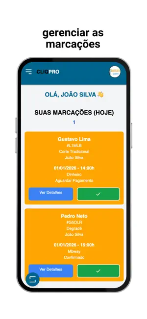 CLIQPRO screenshot 1