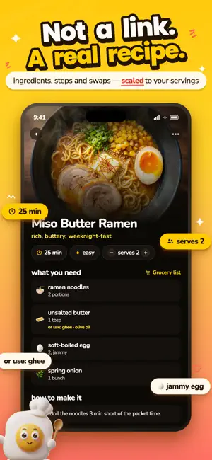 Recipe Keeper & Box: Yolky screenshot 2