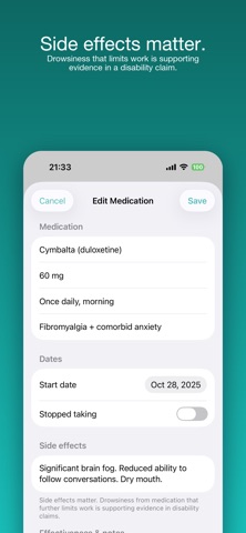 DisabilityLog Screenshot 8 of 8