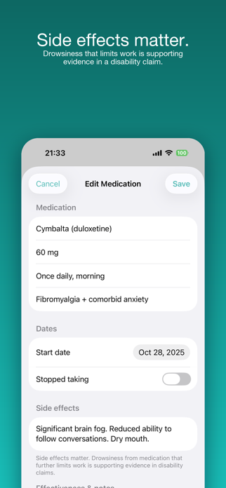 DisabilityLog Screenshot 8 of 8