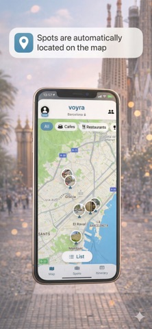 Voyra: Save Travel Spots Screenshot 3 of 5