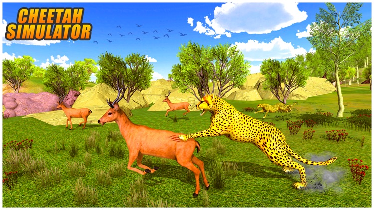 Wild Cheetah Simulator 3D screenshot-6
