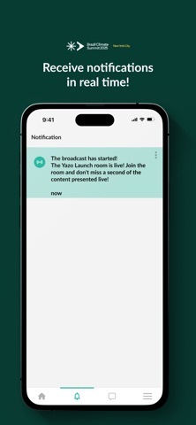 Brazil Climate Summit NYC 2025 iPhone screenshot