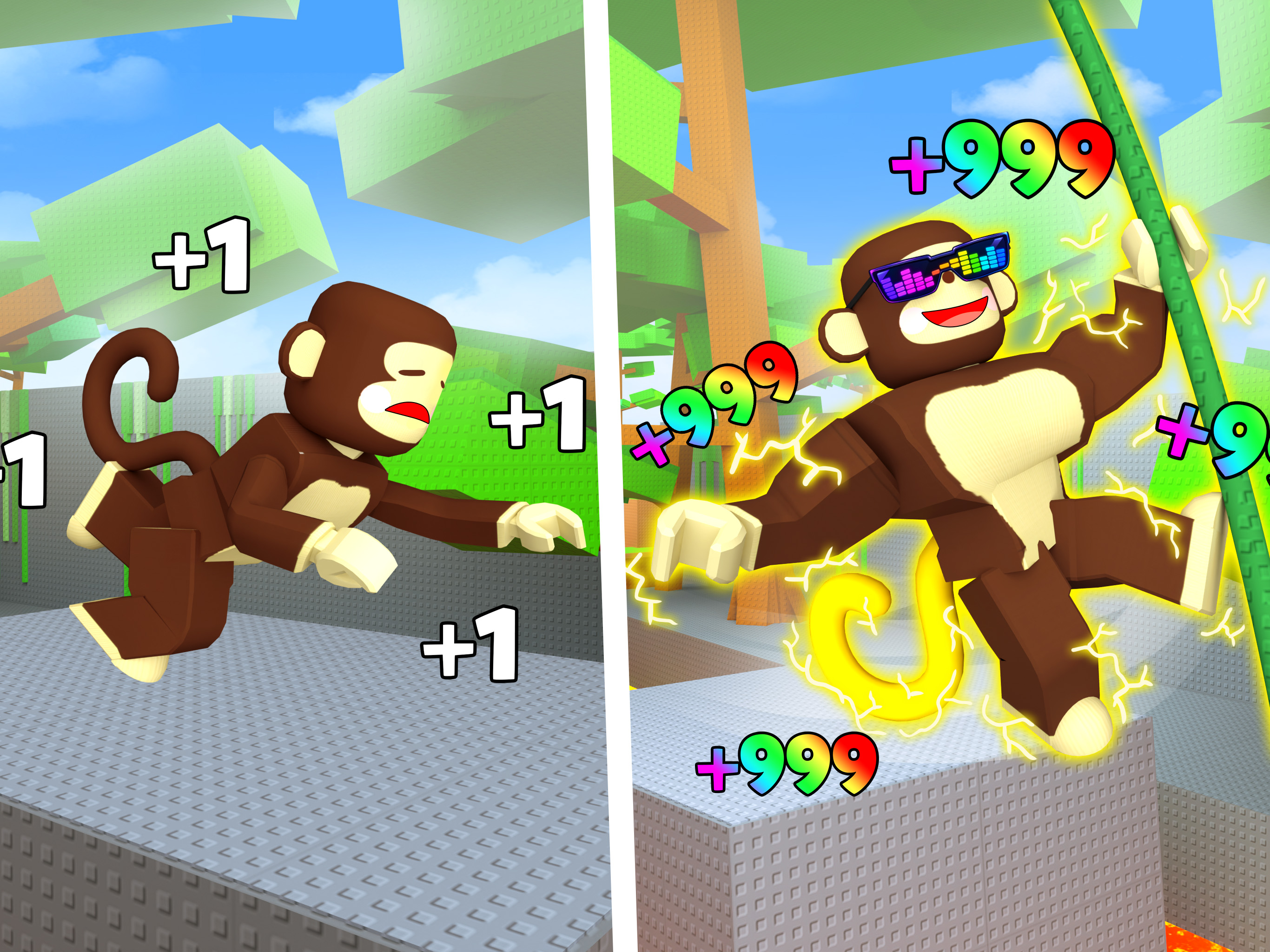 Monkey Run Rush Speed screenshot 9