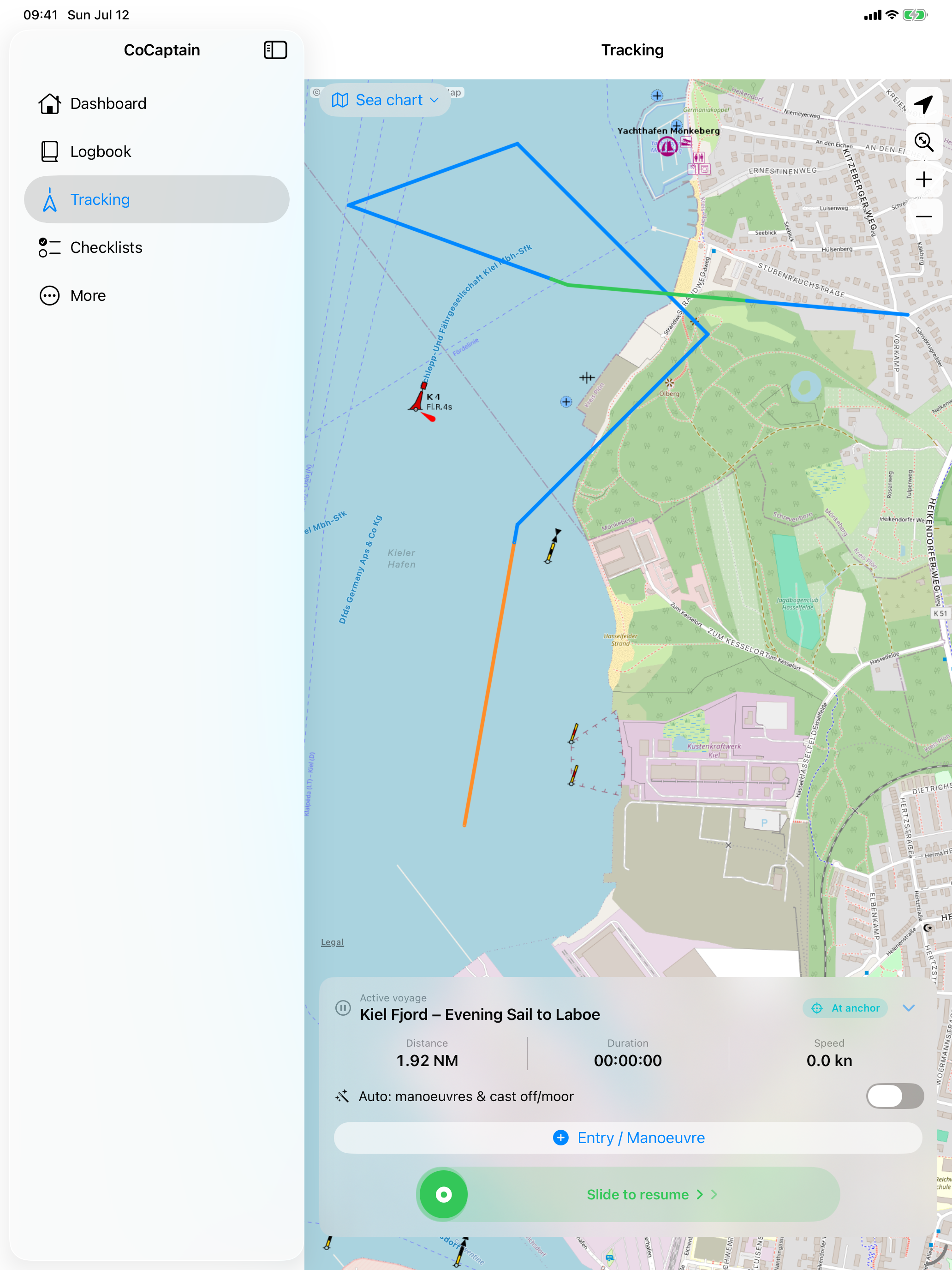 CoCaptain: Sailing Logbook screenshot 15