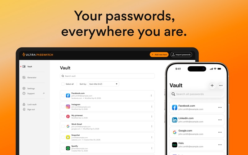 Ultra Passwatch for Safari screenshot