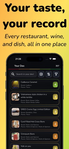FlavDex | Food & Drink Rating screenshot