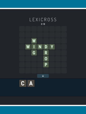 Lexicross Word Puzzle iPad screenshot