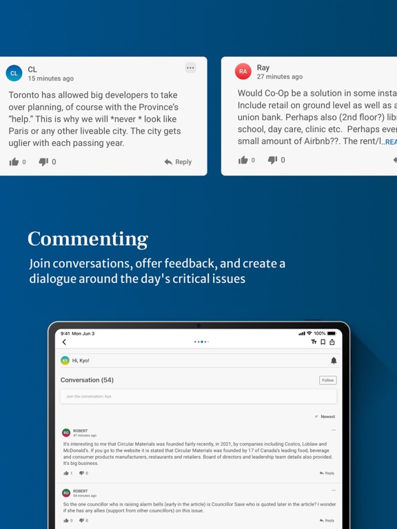 Toronto Star iPad screenshot 4 - Magazines & Newspapers app