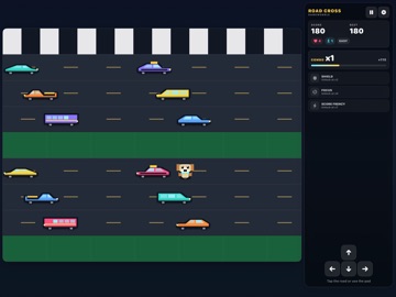Road Cross - GameWobble iPad screenshot