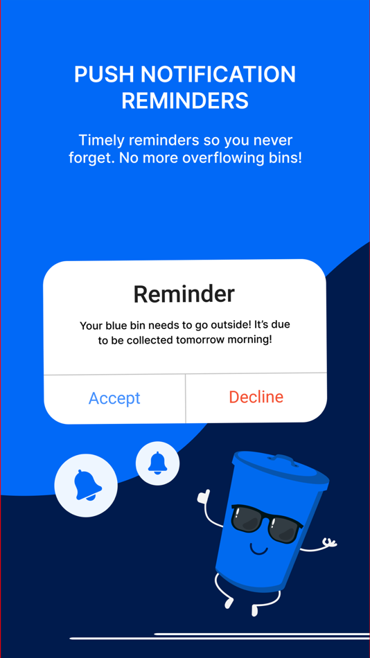 #3. JustBin: Never Miss Bin Day (iOS) 由: Christopher Rudland