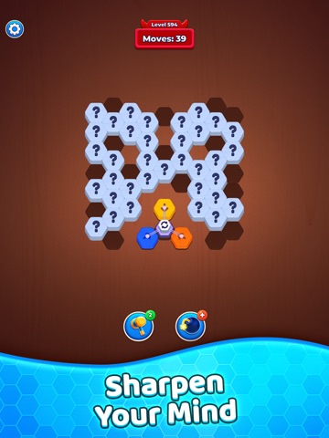 Hexa Block Out iPad screenshot