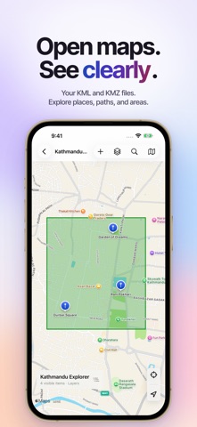 KML KMZ Viewer: GIS Map Loader Screenshot 1 of 9