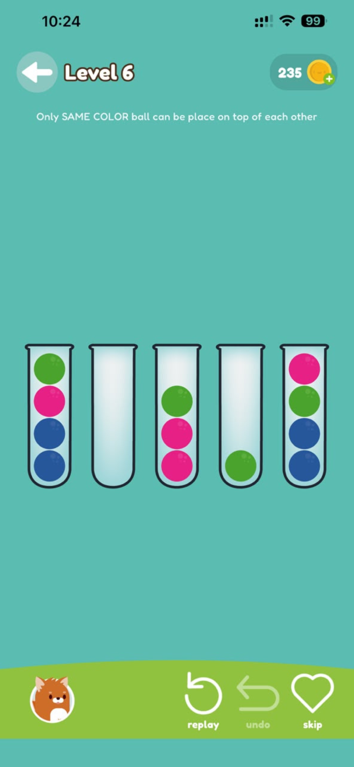 Pet Pals: Ball Sort Puzzle screenshot 2