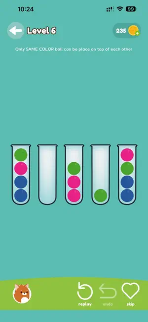 Pet Pals: Ball Sort Puzzle screenshot 2