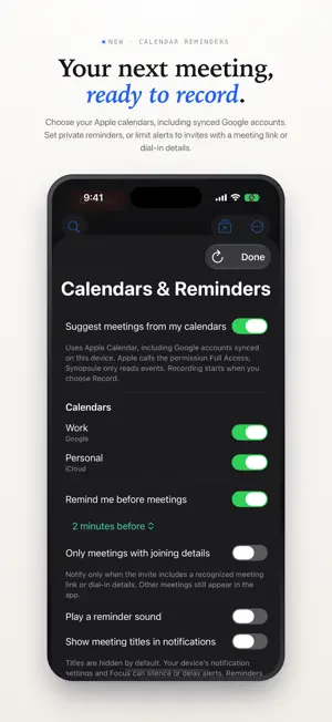 Synopsule screenshot 2