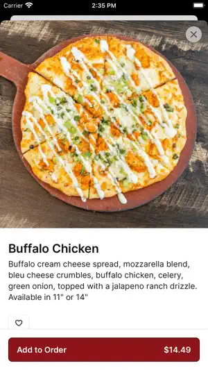 Invictus Pizza Kitchen screenshot 3