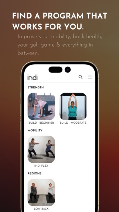 Indi - Workout with Experts Screenshot