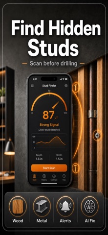 Wall Detector Stud Finder Screenshot 2 of 4