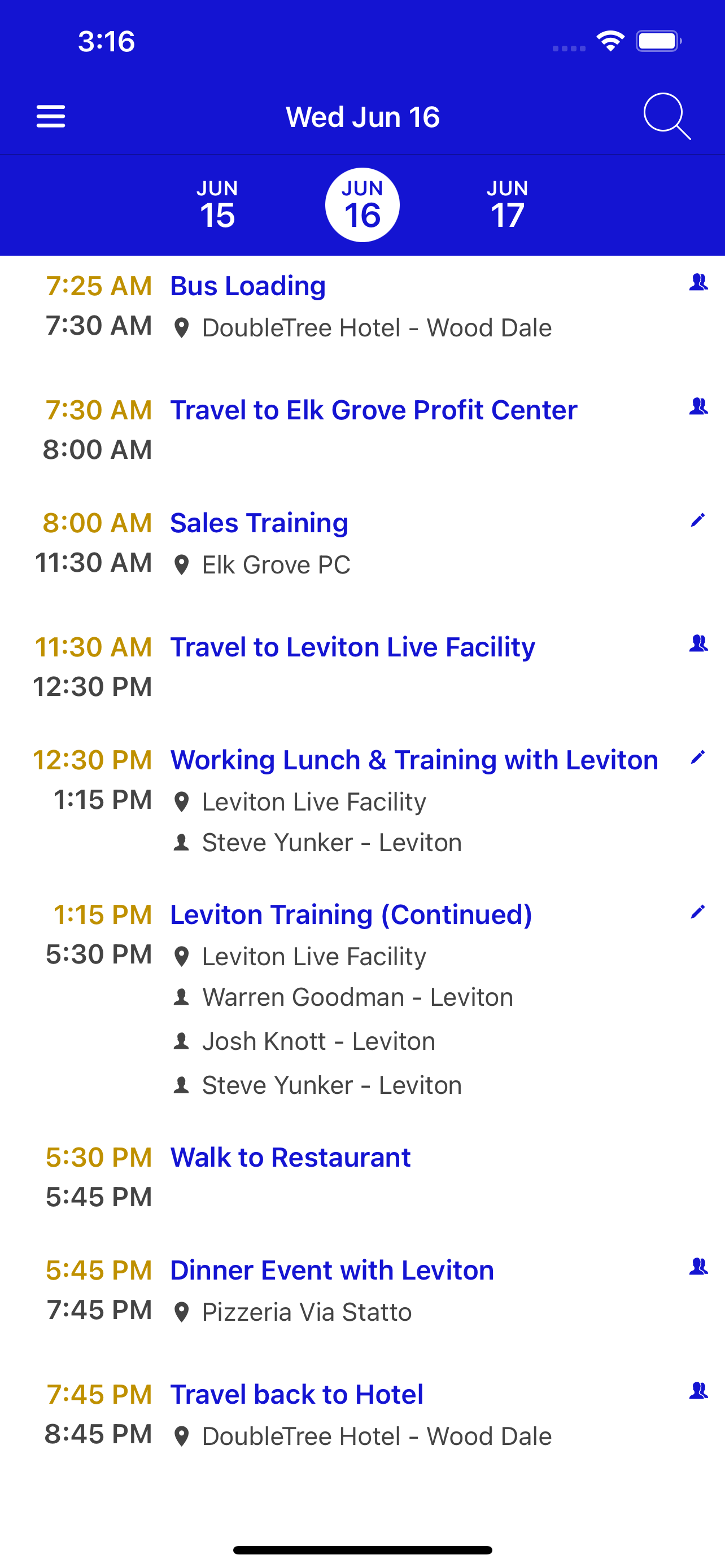 CED MT Events