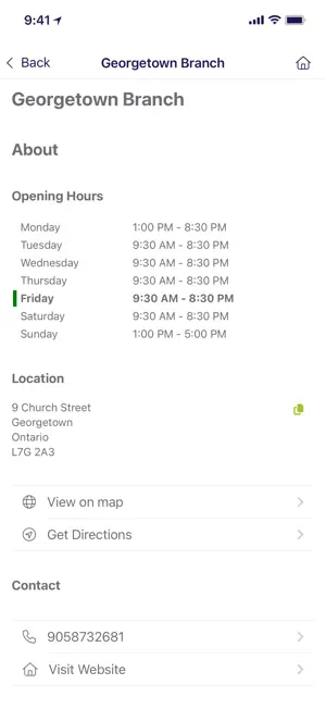 Halton Hills Public Library screenshot 4