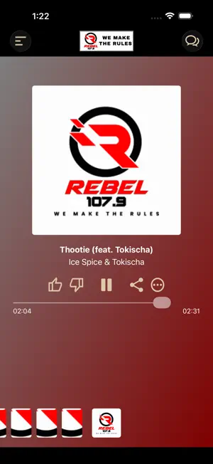 Rebel 107.9 screenshot 2