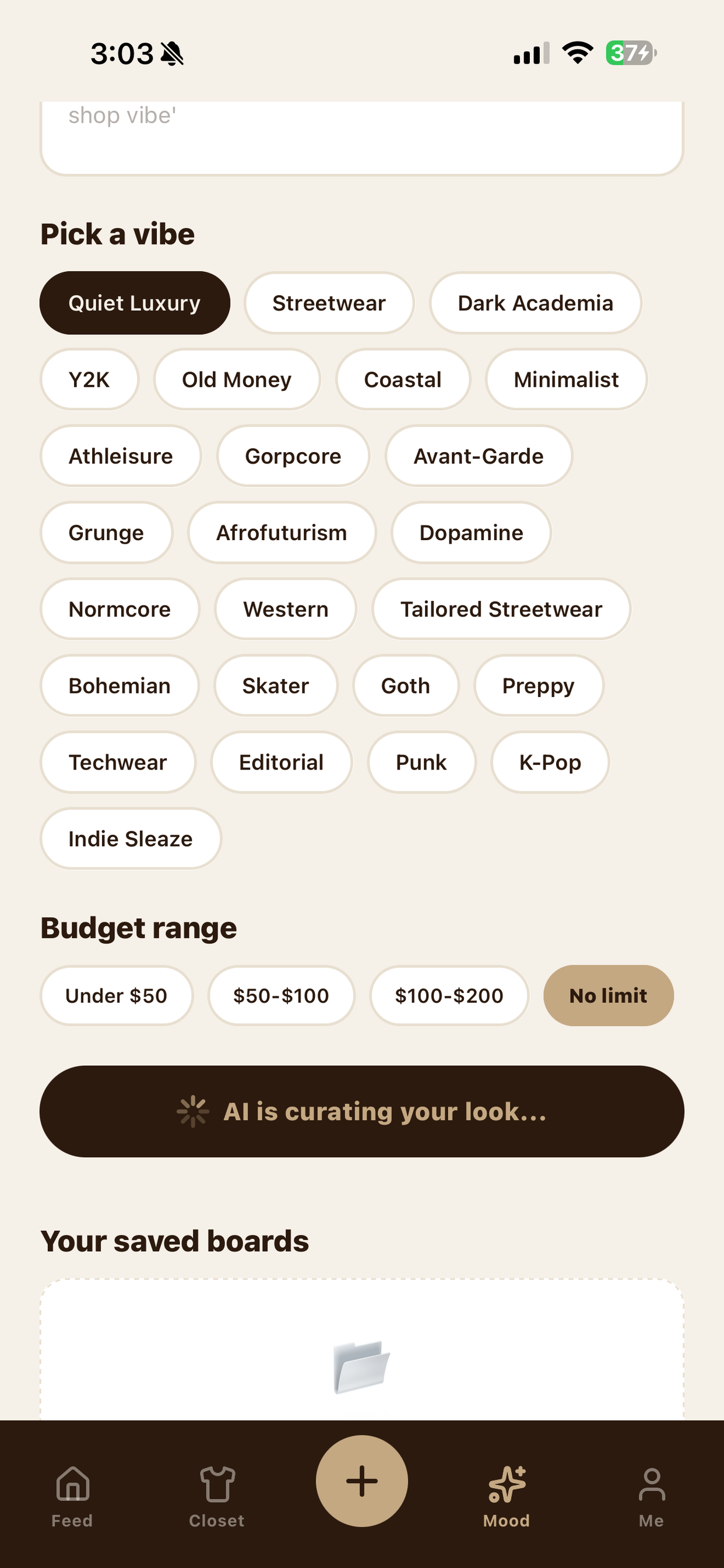 WEARDRIP - AI Stylist