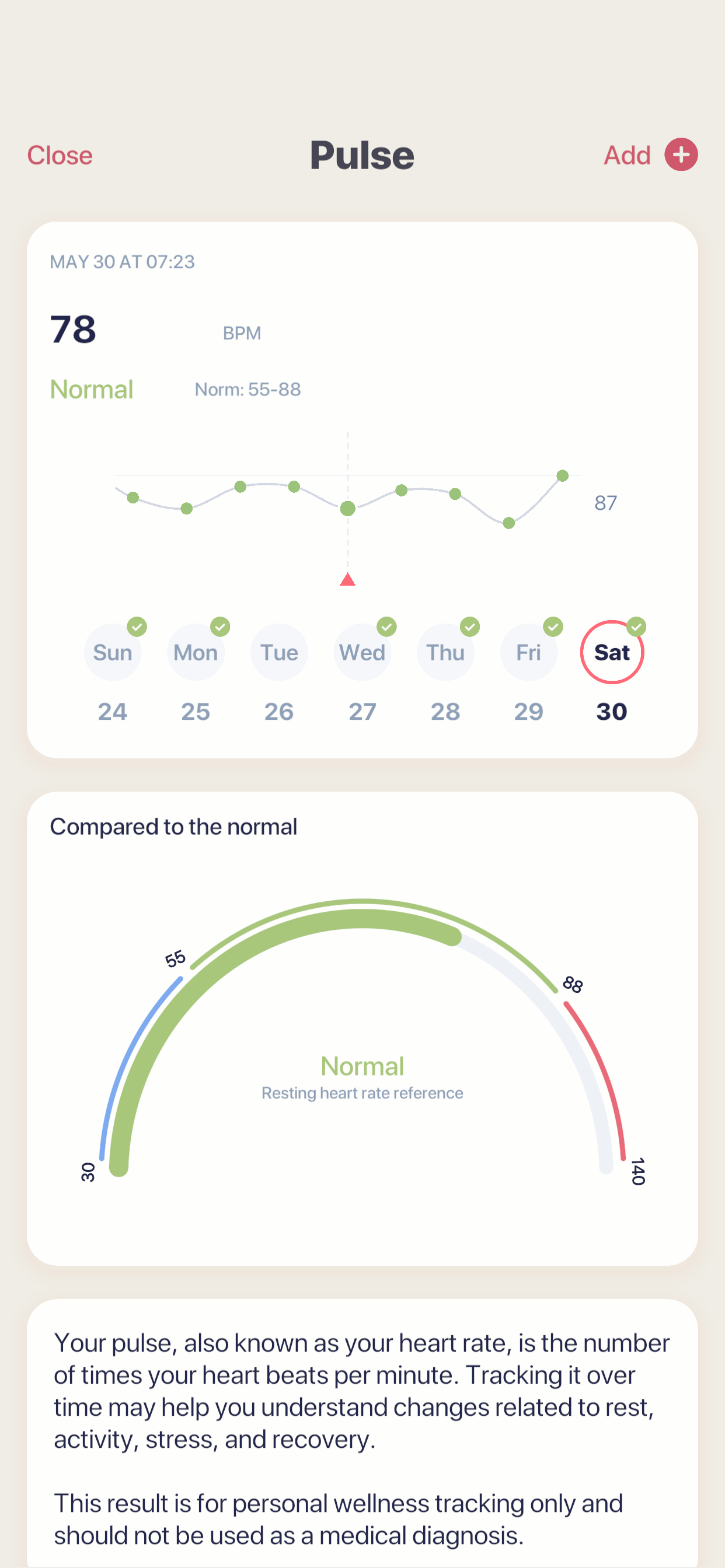 Health Daily: Heart Rate screenshot 3