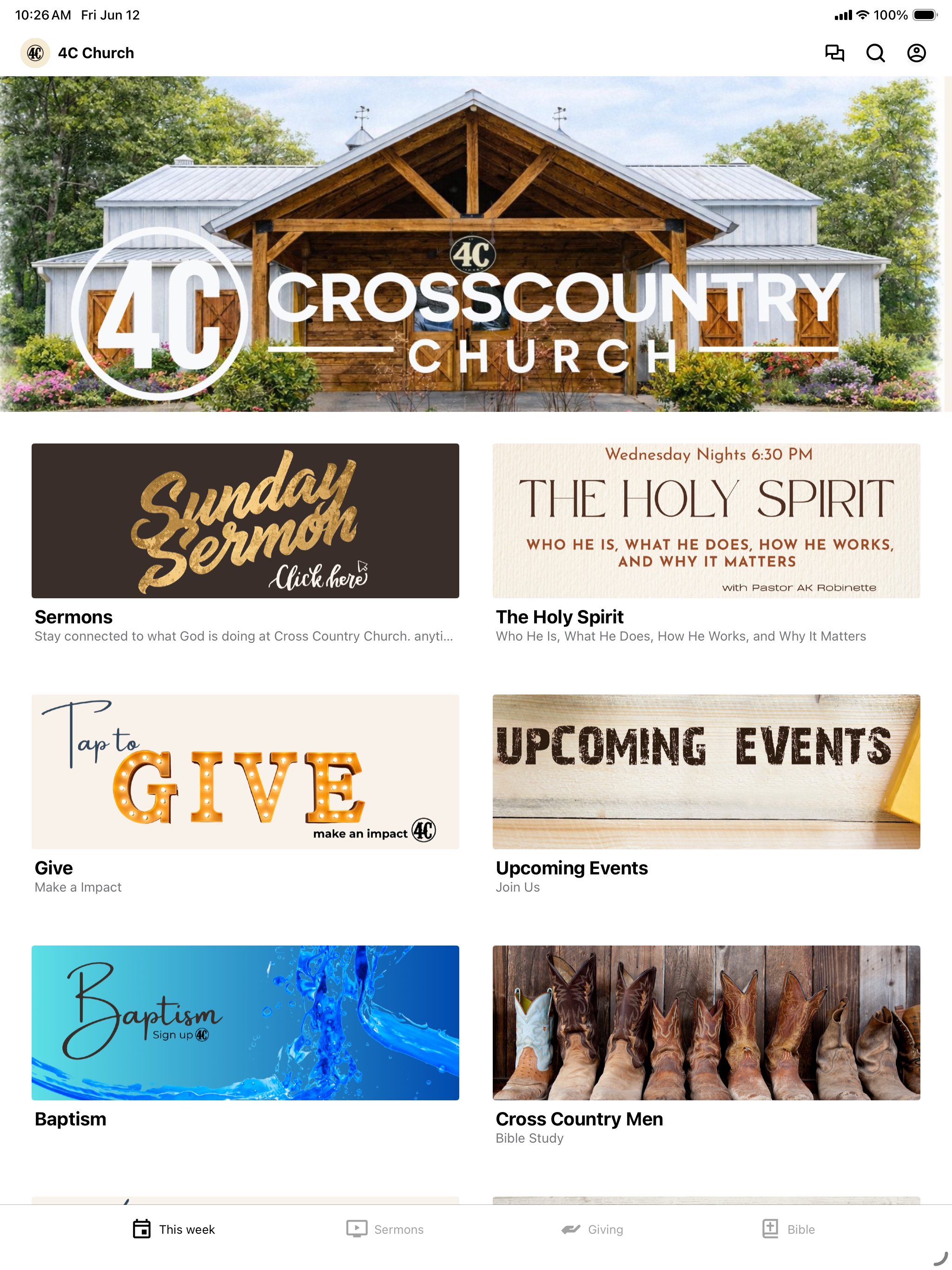 4C Church screenshot 4