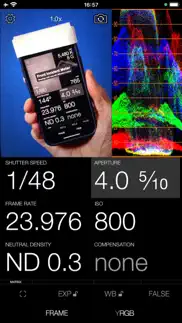 cine meter ii iphone screenshot 1